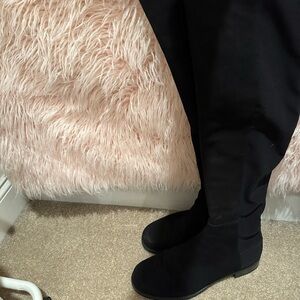 Stuart Weitzman Black Over the Knee Boots